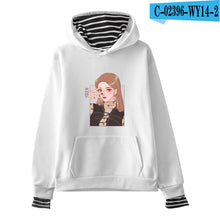 Charger l'image dans la galerie, Harajuku Fashion 2019 New Cool Everglow Kpop New Printed Streetwear Pop Cool Fake Two Pieces Hoodies Sweatshirt Women/men