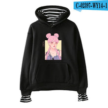 Charger l'image dans la galerie, Harajuku Fashion 2019 New Cool Everglow Kpop New Printed Streetwear Pop Cool Fake Two Pieces Hoodies Sweatshirt Women/men