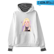 Charger l'image dans la galerie, Harajuku Fashion 2019 New Cool Everglow Kpop New Printed Streetwear Pop Cool Fake Two Pieces Hoodies Sweatshirt Women/men