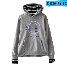 Charger l'image dans la galerie, Harajuku Fashion 2019 New Cool Everglow Kpop New Printed Streetwear Pop Cool Fake Two Pieces Hoodies Sweatshirt Women/men