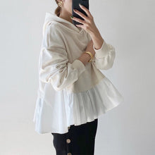 Charger l'image dans la galerie, Korean Women Spring Hoodies Loose 2020 Casual Simple Nine Points Sleeve Tops Sweatershirts Janpanese Female Girl Hoodies Japan