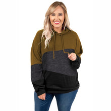 Charger l'image dans la galerie, Madam clothing OWLPRINCESS 2020 Spring Large Size Contrast Color Hoodie Women's Winter New Style Hoodie