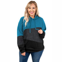 Charger l'image dans la galerie, Madam clothing OWLPRINCESS 2020 Spring Large Size Contrast Color Hoodie Women's Winter New Style Hoodie
