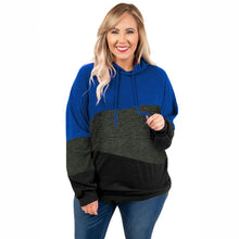 Charger l'image dans la galerie, Madam clothing OWLPRINCESS 2020 Spring Large Size Contrast Color Hoodie Women's Winter New Style Hoodie