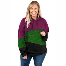 Charger l'image dans la galerie, Madam clothing OWLPRINCESS 2020 Spring Large Size Contrast Color Hoodie Women's Winter New Style Hoodie