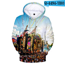 Charger l'image dans la galerie, Tomorrowland 3D Print Software 2019 New Hoodies Sweatshirt Harajuku Women/Men Popular Clothes Casual Hot Sale Hooded 4XL