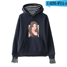 Charger l'image dans la galerie, Harajuku Fashion 2019 New Cool Everglow Kpop New Printed Streetwear Pop Cool Fake Two Pieces Hoodies Sweatshirt  Women/men
