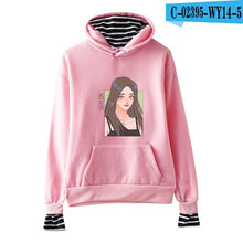 Charger l'image dans la galerie, Harajuku Fashion 2019 New Cool Everglow Kpop New Printed Streetwear Pop Cool Fake Two Pieces Hoodies Sweatshirt  Women/men
