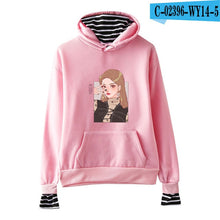 Charger l'image dans la galerie, Harajuku Fashion 2019 New Cool Everglow Kpop New Printed Streetwear Pop Cool Fake Two Pieces Hoodies Sweatshirt  Women/men
