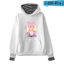 Charger l'image dans la galerie, Harajuku Fashion 2019 New Cool Everglow Kpop New Printed Streetwear Pop Cool Fake Two Pieces Hoodies Sweatshirt  Women/men
