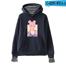 Charger l'image dans la galerie, Harajuku Fashion 2019 New Cool Everglow Kpop New Printed Streetwear Pop Cool Fake Two Pieces Hoodies Sweatshirt  Women/men
