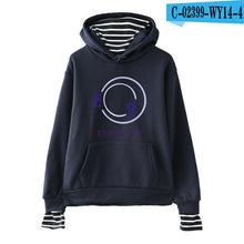 Charger l'image dans la galerie, Harajuku Fashion 2019 New Cool Everglow Kpop New Printed Streetwear Pop Cool Fake Two Pieces Hoodies Sweatshirt  Women/men
