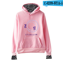 Charger l'image dans la galerie, Harajuku Fashion 2019 New Cool Everglow Kpop New Printed Streetwear Pop Cool Fake Two Pieces Hoodies Sweatshirt  Women/men

