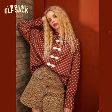 Charger l'image dans la galerie, ELFSACK Graphic Print Satin Chinese Style Blouse Shirt Women Clothes 2020 Spring Vintage Office Ladies Tops

