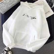 Charger l'image dans la galerie, Harajuku Winter Skuggnas Creation Hands Hoodie Autumn and Winter Solid Color Gothic Aesthetic Comfortable Sweatshirt Pullover
