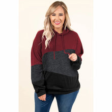 Charger l'image dans la galerie, Madam clothing OWLPRINCESS 2020 Spring Large Size Contrast Color Hoodie Women's Winter New Style Hoodie
