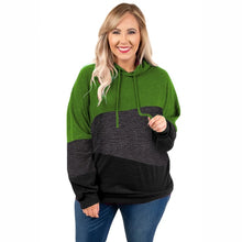Charger l'image dans la galerie, Madam clothing OWLPRINCESS 2020 Spring Large Size Contrast Color Hoodie Women's Winter New Style Hoodie
