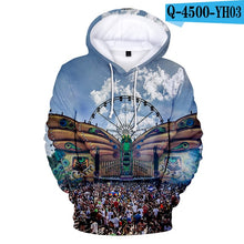Charger l'image dans la galerie, Tomorrowland 3D Print Software 2019 New Hoodies Sweatshirt Harajuku Women/Men Popular Clothes Casual Hot Sale Hooded 4XL
