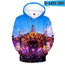Charger l'image dans la galerie, Tomorrowland 3D Print Software 2019 New Hoodies Sweatshirt Harajuku Women/Men Popular Clothes Casual Hot Sale Hooded 4XL
