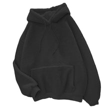 Charger l'image dans la galerie, new Autumn Winter Thick Warm Coat Velvet Cashmere Women Hoody Sweatshirt Solid Blue Pullover Casual Tops lady Loose Long Sleeve
