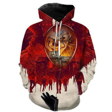 Charger l'image dans la galerie, Horror Movie It Chapter Two 3d Print Hooded Sweatshirts Men Women Fashion Casual Funny Pullover It Clown Print Pattern Hoodies
