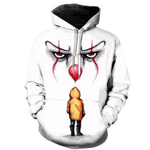 Charger l'image dans la galerie, Horror Movie It Chapter Two 3d Print Hooded Sweatshirts Men Women Fashion Casual Funny Pullover It Clown Print Pattern Hoodies
